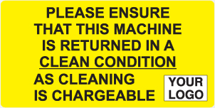 Cleaning is Chargeable