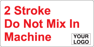 2 Stroke do not mix in machine