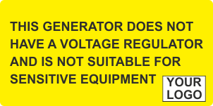 Generator does not have a voltage regulator