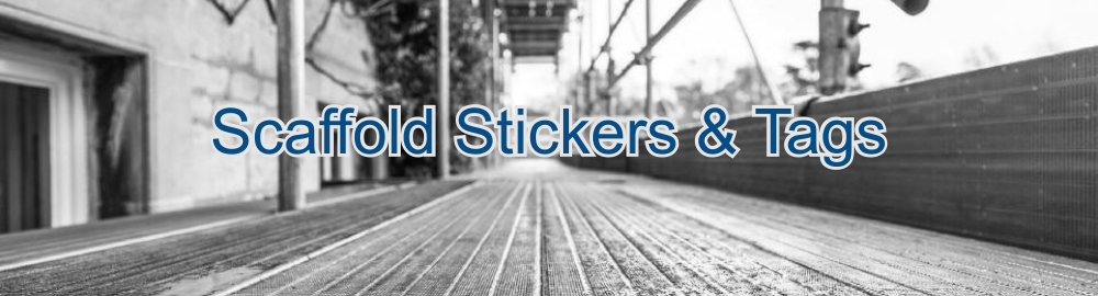 Scaffold Sticker & Tags