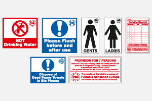 Full range of PSE stickers